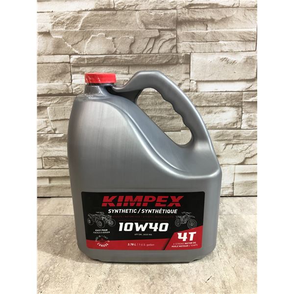 Kimpex Synthetic 10W40 4 Stroke Motor Oil - 3.78L