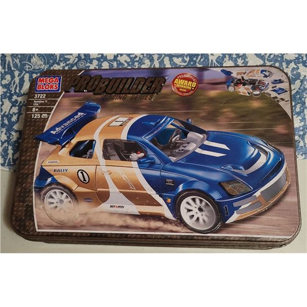 Mega Bloks Probuilder Racing Series Tantalus Ti SRA In Tin - Packages are sealed in the tin