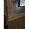 Image 2 : Wood Frame Wall Mirror with Carved Corner Accents 18" x 21"