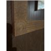 Image 3 : Wood Frame Wall Mirror with Carved Corner Accents 18" x 21"