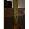 Image 5 : Wood Frame Wall Mirror with Carved Corner Accents 18" x 21"
