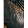 Image 5 : Green Leather Sofa in Excellent Condition
