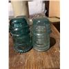 Image 2 : 4 Glass Telegraph Insulators, Assorted Colours