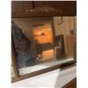 Image 4 : Framed Mirror With Two Country Cottage Prints, 24" x 9"