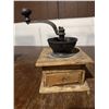 Image 1 : Manual Wooden and Metal Coffee Grinder with Drawer