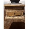 Image 2 : Manual Wooden and Metal Coffee Grinder with Drawer