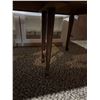 Image 2 : Wood Dining Table with Cabriole Legs