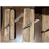 Image 6 : 5 Wooden Moulding Planes and 1 Wooden Jack Plane