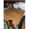Image 1 : Wooden Drop Leaf Dining Table, 91x91x75 cm