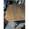 Image 3 : Wooden Drop Leaf Dining Table, 91x91x75 cm