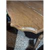 Image 4 : Wooden Drop Leaf Dining Table, 91x91x75 cm