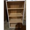 Image 1 : 4-Tier Wooden Bookcase With Adjustable Shelves