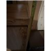 Image 6 : Wood Laminate Storage Cabinet With Brass Handles, 81cm x 40cm x 117cm
