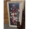 Image 2 : Framed Rose Bouquet Floral Print, 44" x 24"