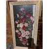 Image 3 : Framed Rose Bouquet Floral Print, 44" x 24"