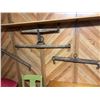 Image 3 : Four Antique Wooden Oxen Yokes with Forged Iron Hardware
