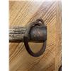 Image 4 : Four Antique Wooden Oxen Yokes with Forged Iron Hardware