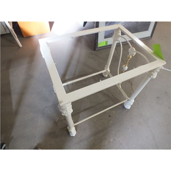 Metal End Table / No Glass