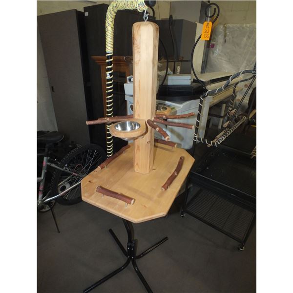 Hanging Bird Perch w/ Stand