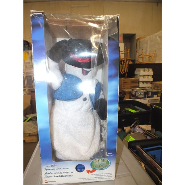 Spinning Snowman