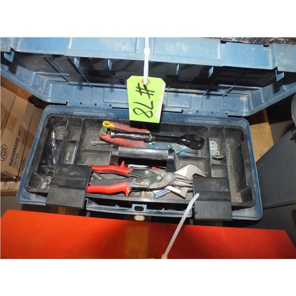 Tool Box w/ Assorted Tools