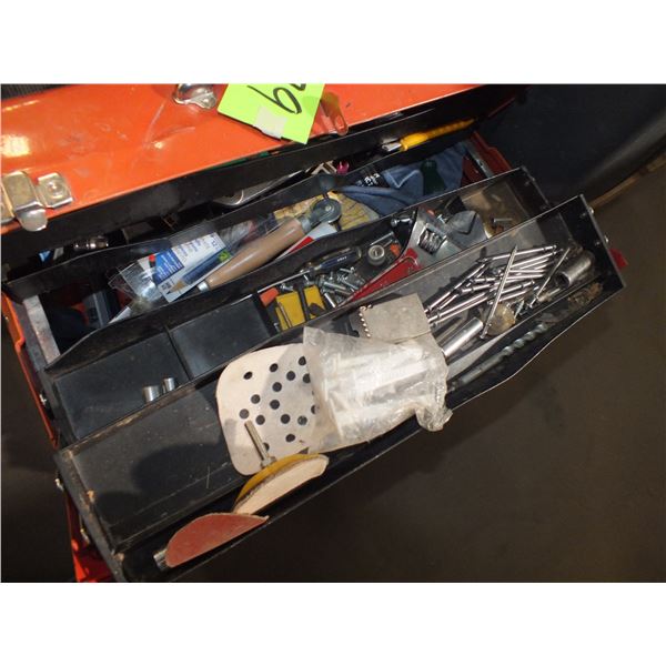 Tool Box w/ Assorted Tools