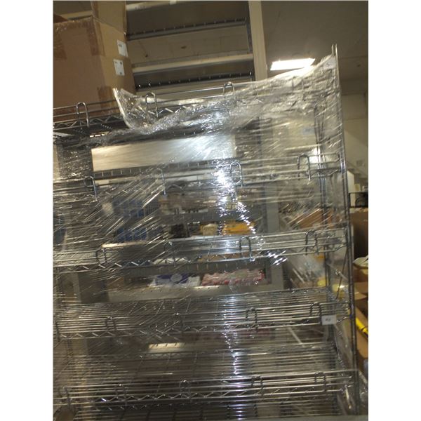 Two Large Storage Shelves
