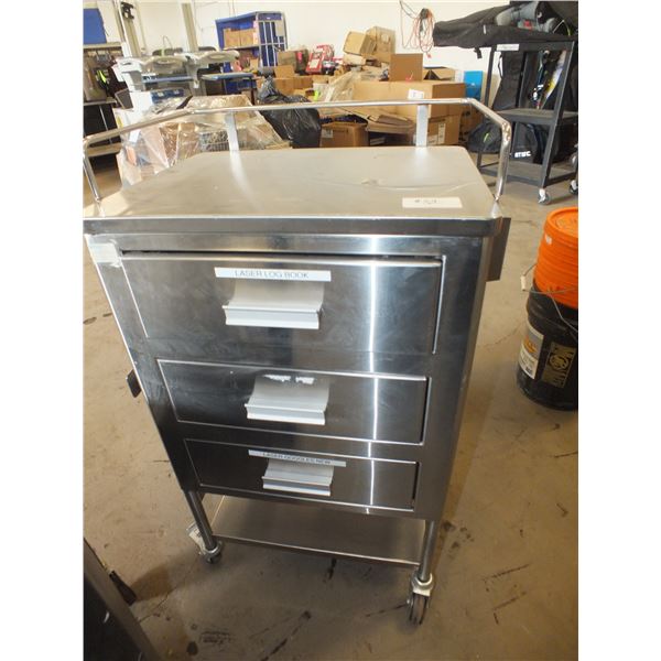 Stainless Steel Cart On Wheels