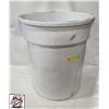 Image 1 : NEW WHITE RUBBERMAID BRUTE 20 GALLON WASTE BIN