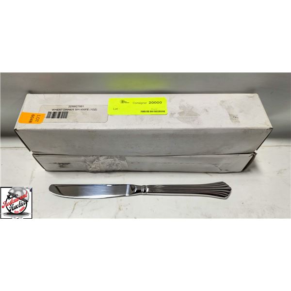 2 DOZEN NEW WHEAT TABLE KNIFE KC7551