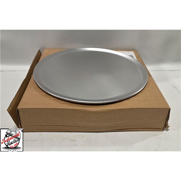 DOZEN NEW VOLLRATH 11" ALUMINUM PIZZA PAN