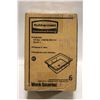Image 1 : CASE OF 6 NEW RUBBERMAID POLYCARB INSERTS - 4"