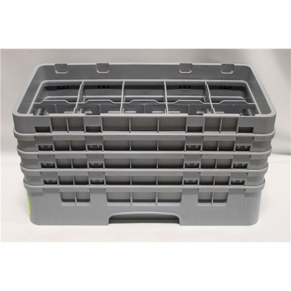 NEW 8 BASKET HALF-SIZE CAMRACK DISHWASHER TRAY