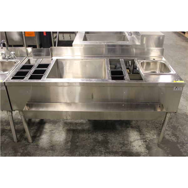 STAINLESS STEEL BAR SINK