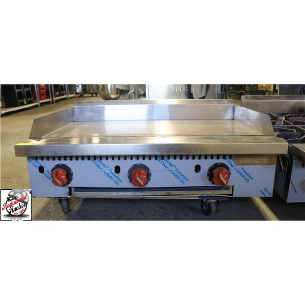 NEW SIERRA NATURAL GAS S/S FLAT TOP GRIDDLE