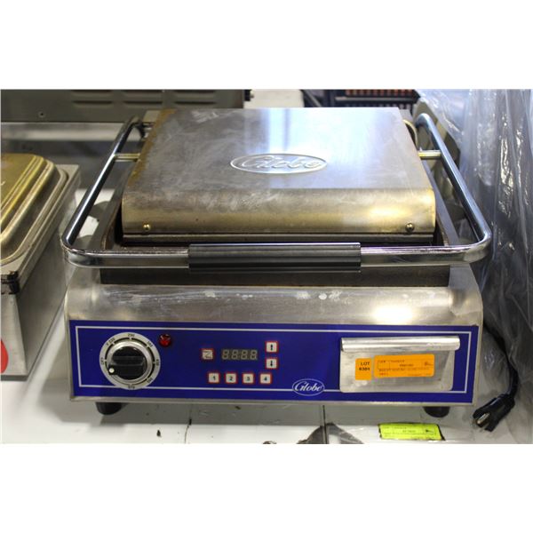BAILIFF SEIZURE: GLOBE PANINI GRILL