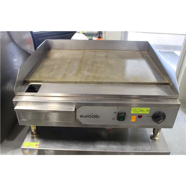 2' EURODIB ELECTRIC FLAT TOP GRIDDLE - 2400W
