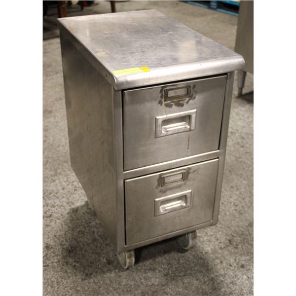 STAINLESS STEEL FILING CABINET