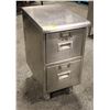Image 1 : STAINLESS STEEL FILING CABINET