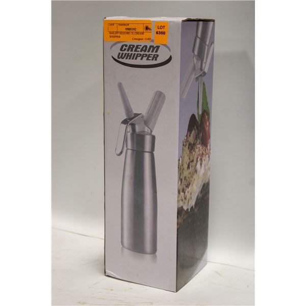 BAILIFF SEIZURE: 1L CREAM WHIPPER