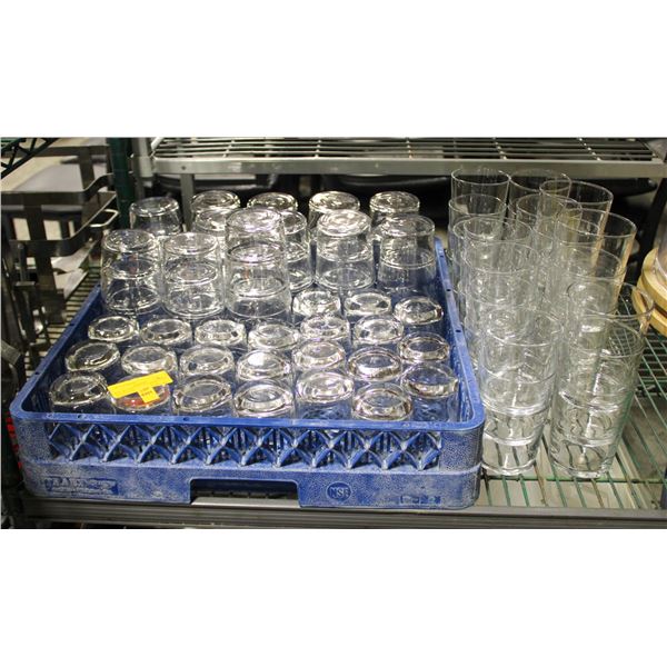 BAILIFF SEIZURE: ASSORTED DRINKING GLASSES W/ FLAT