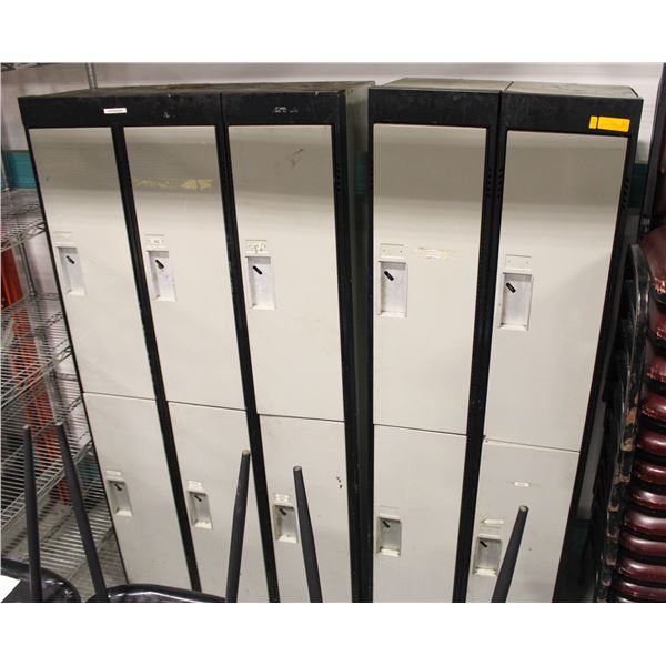 BAILIFF SEIZURE: 2 METAL LOCKER UNITS