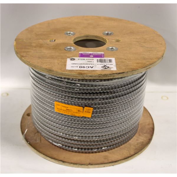 BAILIFF SEIZED: ROLL OF MEGA CABLE AC90 XLPE CABLE