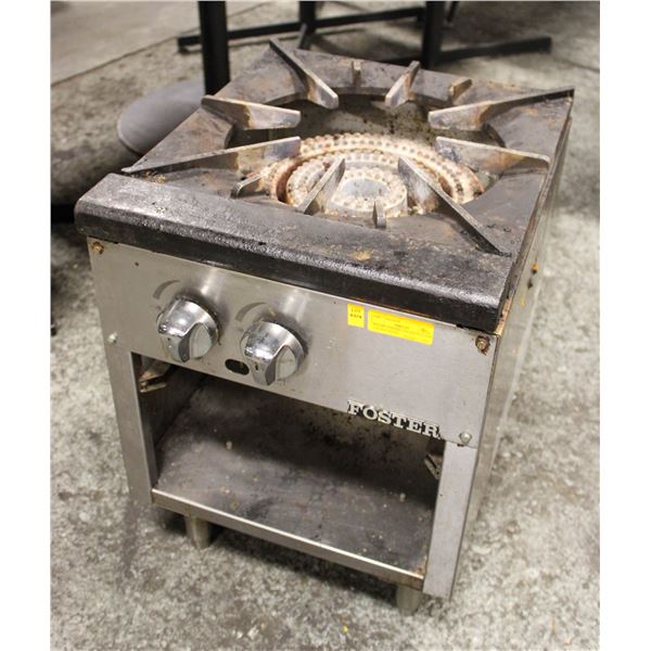 BAILIFF SEIZURE: FOSTER NATURAL GAS POT STOVE