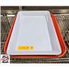 Image 1 : BAILIFF SEIZURE: 4 PLASTIC TRAYS