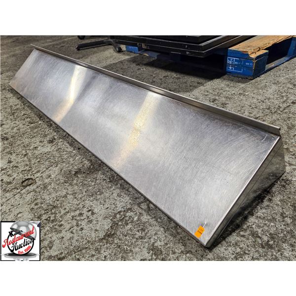 BAILIFF SEIZURE: S/S WALL-MOUNT SHELF - 66" X 12"