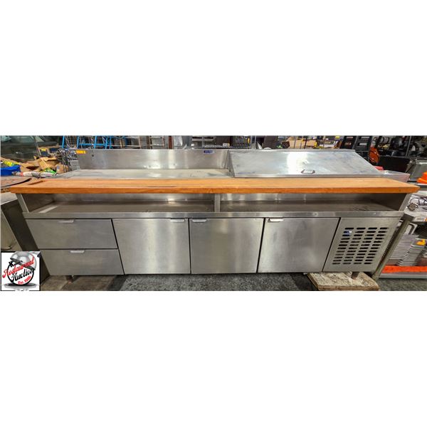 BAILIFF SEIZURE: S/S REFRIGERATED PREP TABLE