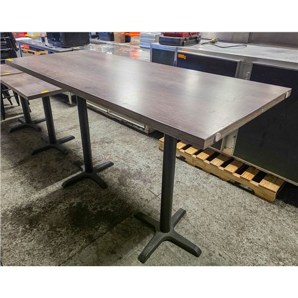 BAILIFF SEIZURE: BAR HEIGHT DINING TABLE