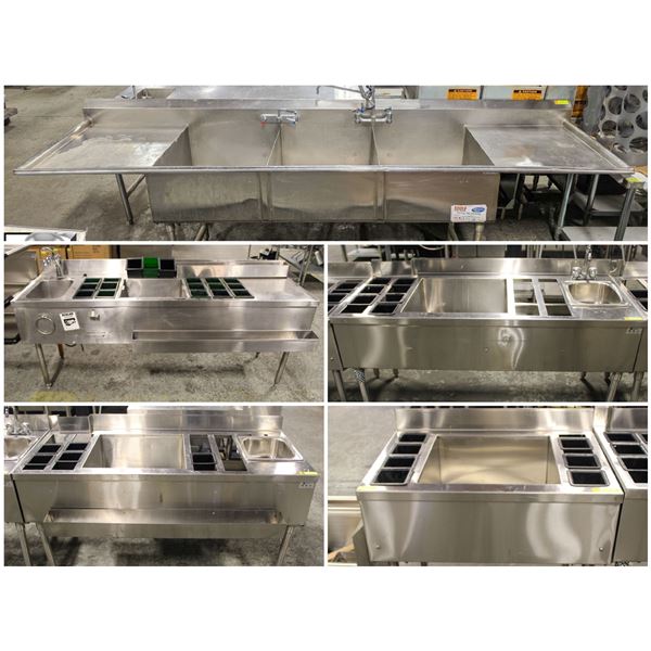 FEATURE LOT: SINKS & BAR SINKS