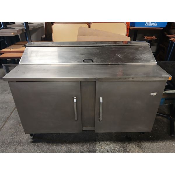 GLENCO STAR 5'STAINLESS STEEL PREP TABLE
